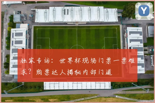 独家专访：世界杯现场门票一票难求？购票达人揭秘内部门道